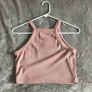 Rib-Knit Crop cami